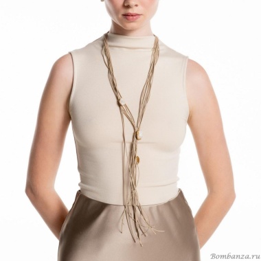 Колье Katerina Vassou, Happiness, с друзой агата, KV25.1-403164GWHITE белый Колье Katerina Vassou, Happiness, с друзой агата, KV25.1-403164GWHITE белый